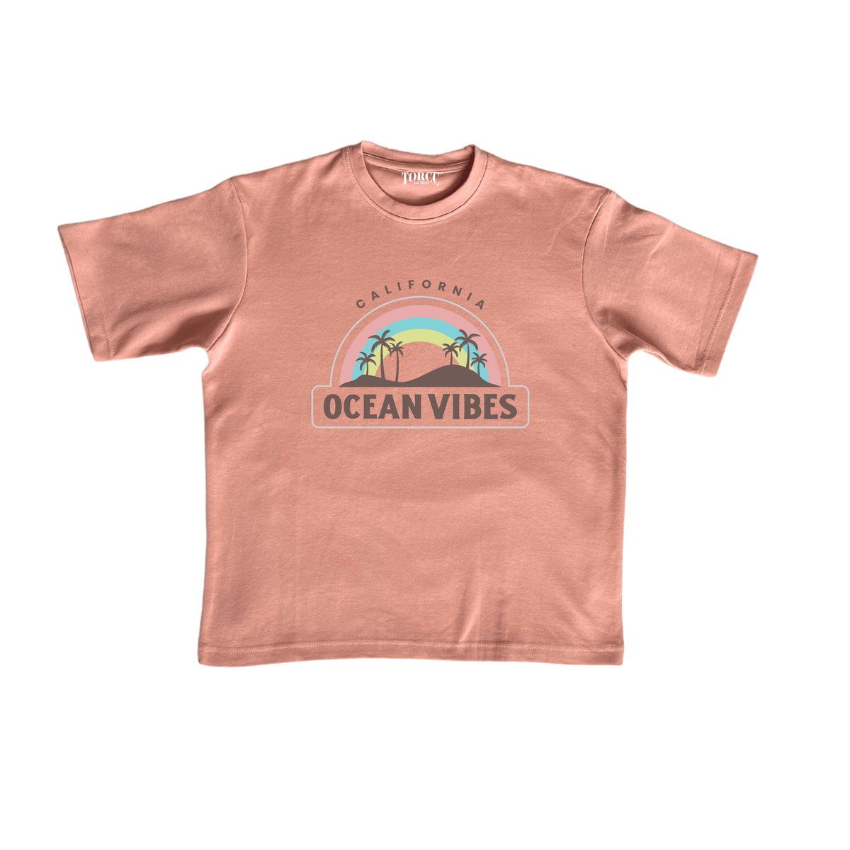 California - Ocean Vibes: Oversized Graphic Tees
