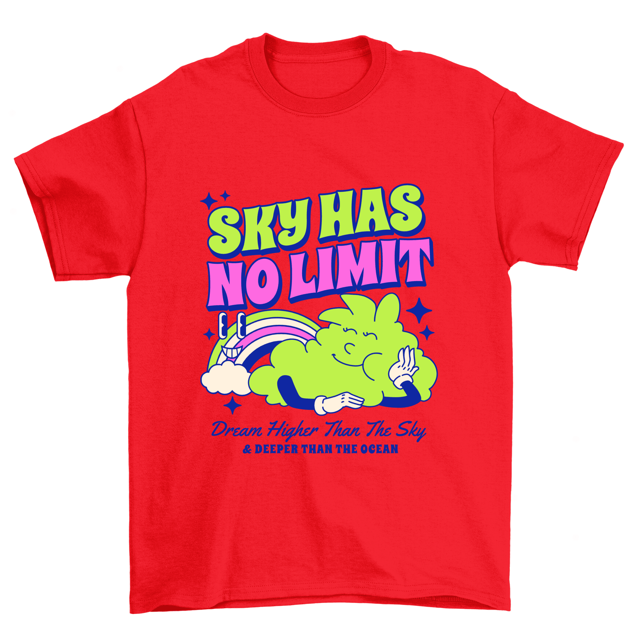 Sky Has No Limit: Unisex Graphic T-shirt | Graphic Tees