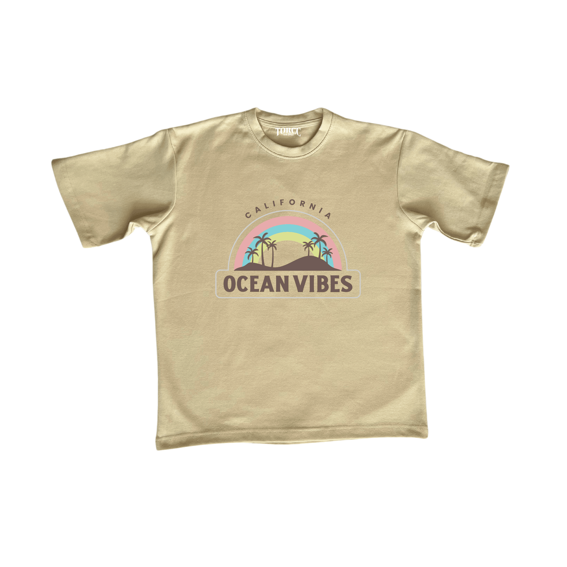 California - Ocean Vibes: Oversized Graphic Tees