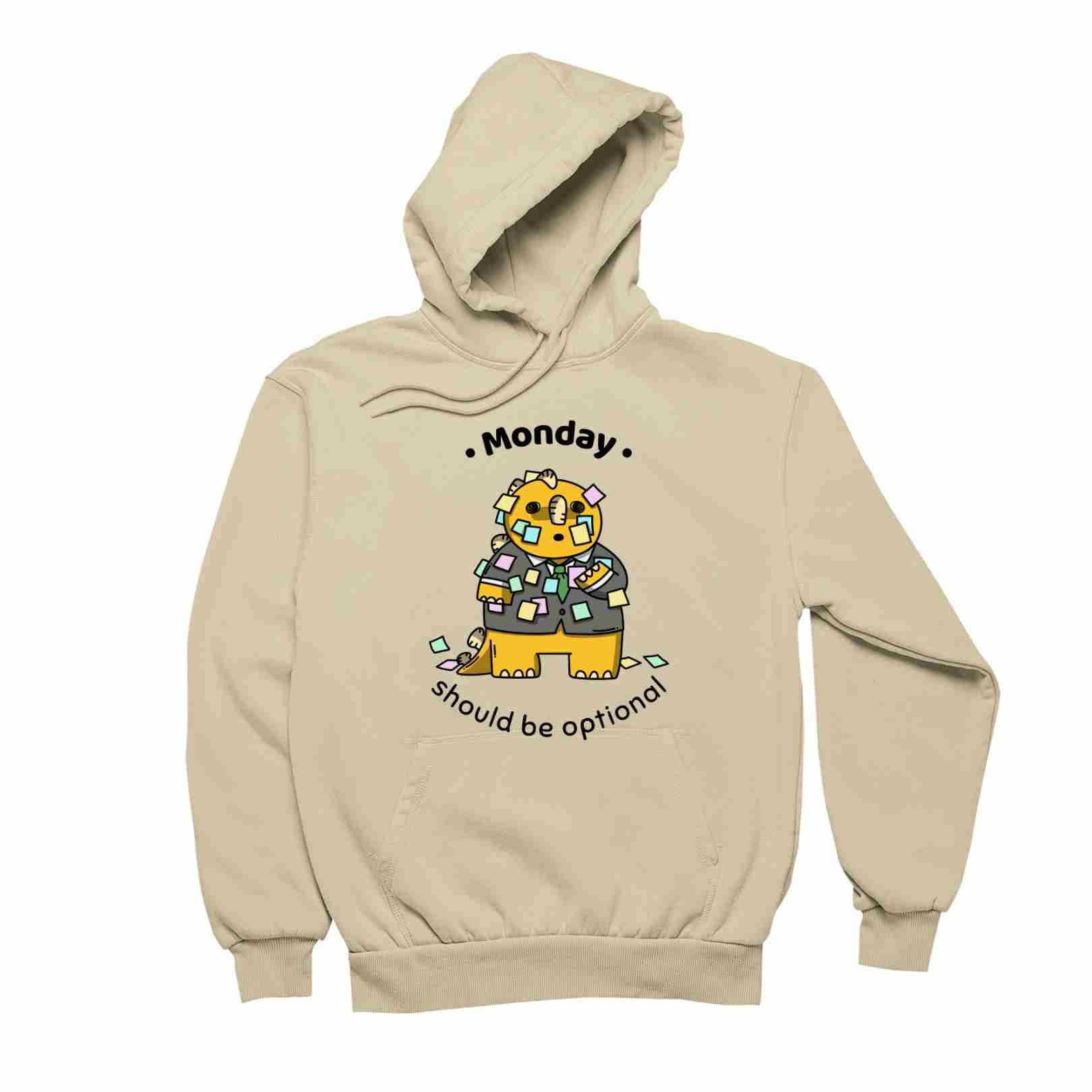 Monday : Graphic Hoodie for Men and Women