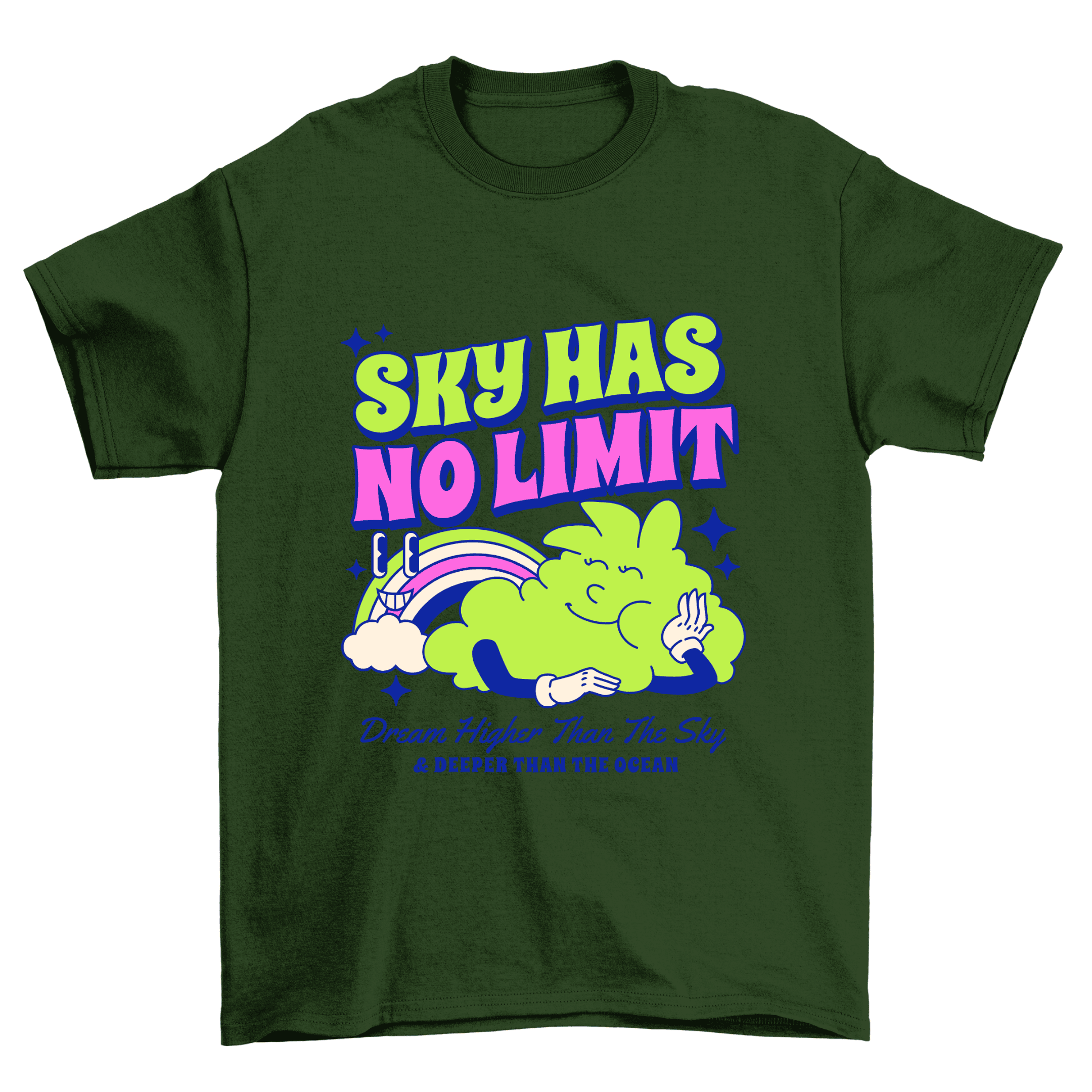 Sky Has No Limit: Unisex Graphic T-shirt | Graphic Tees